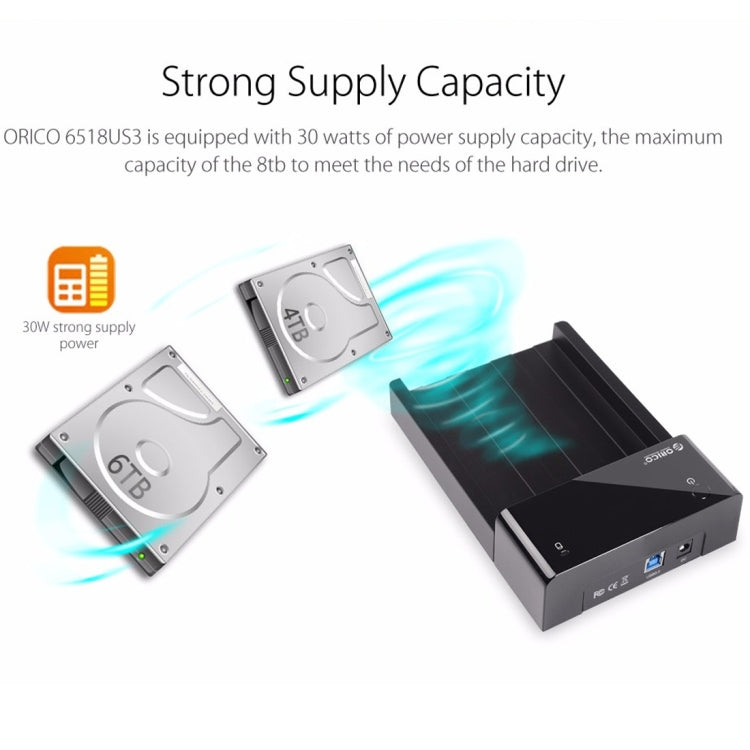 USB 3.0 HDD Docking Station | Tool-Free, Hot-Swap Compatible for 2.5 & 3.5 Inch Hard Drives