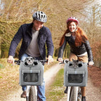 3in1 Dog Transport Bag for Bicycles | Weatherproof, Padded & Versatile Carrier for Active Dog Owners