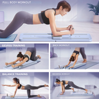 Pilates Reformer Set | Core Strengthening, Flexibility & Compact for Home or Office Use