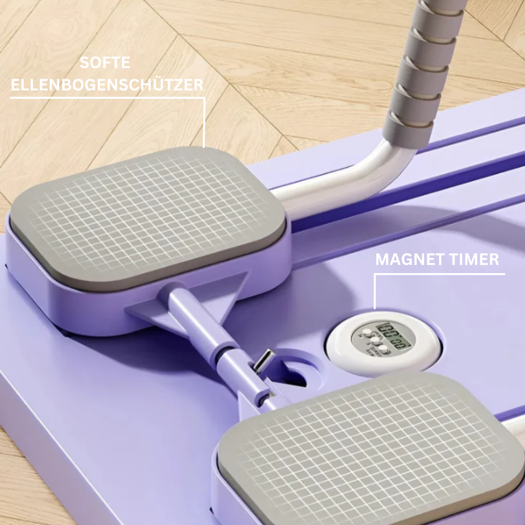 Pilates Reformer Set | Core Strengthening, Flexibility & Compact for Home or Office Use