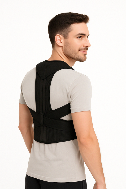 Posture Corrector Pro | Adjustable, Breathable Back Support for Pain Relief & Improved Posture at Home, Office, or Gym