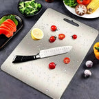 Premium Stainless Steel Chopping Board | Antibacterial, Scratch-Resistant & Ideal for Safe Food Preparation