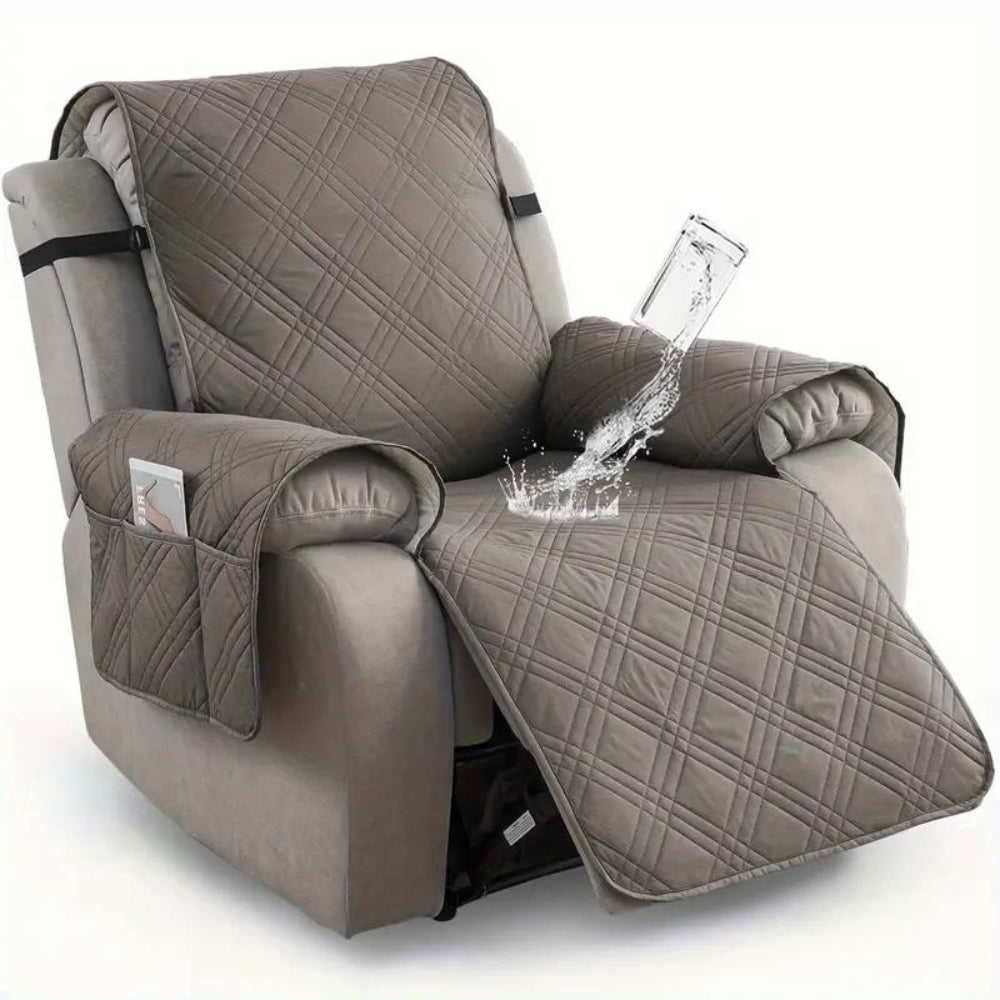 Premium Waterproof Recliner Slipcover | Non-Slip, Pet-Friendly & Easy to Install for Home Protection and Revitalization