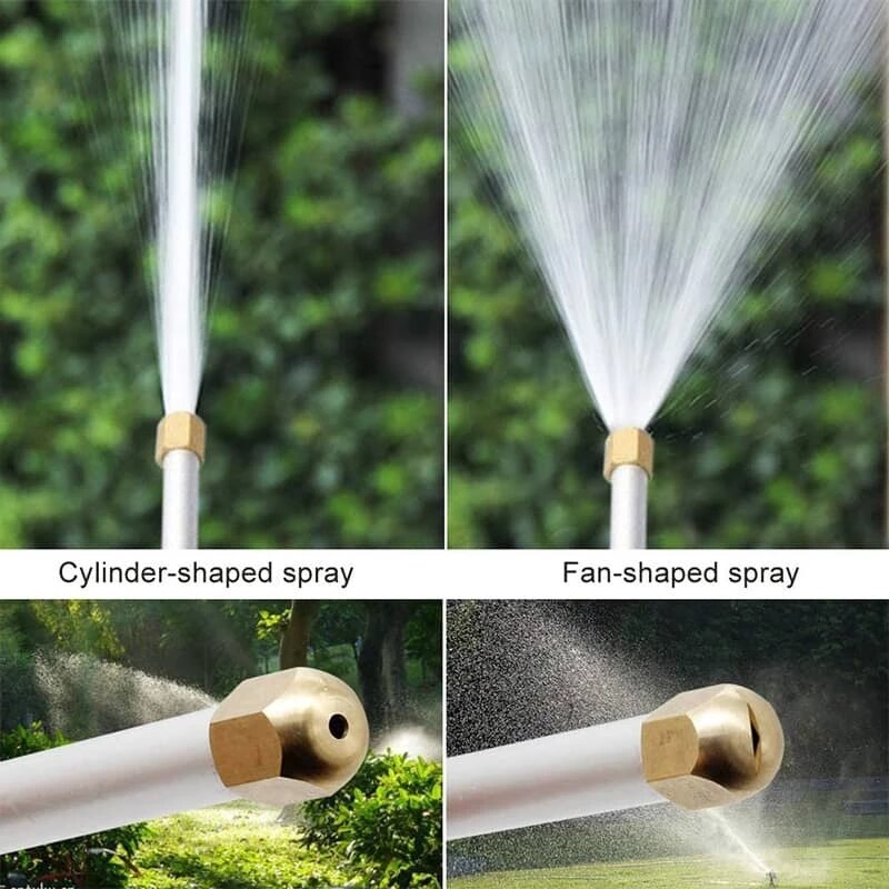 Heavy-Duty Power Washer Hose Attachments: High-Pressure Sprayer, Jet Wash Head & Handle for Effortless Outdoor Cleaning