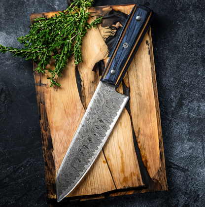 Santoku Chef Knife | Razor-Sharp, Ergonomic Handle & Ideal for Versatile Kitchen Use