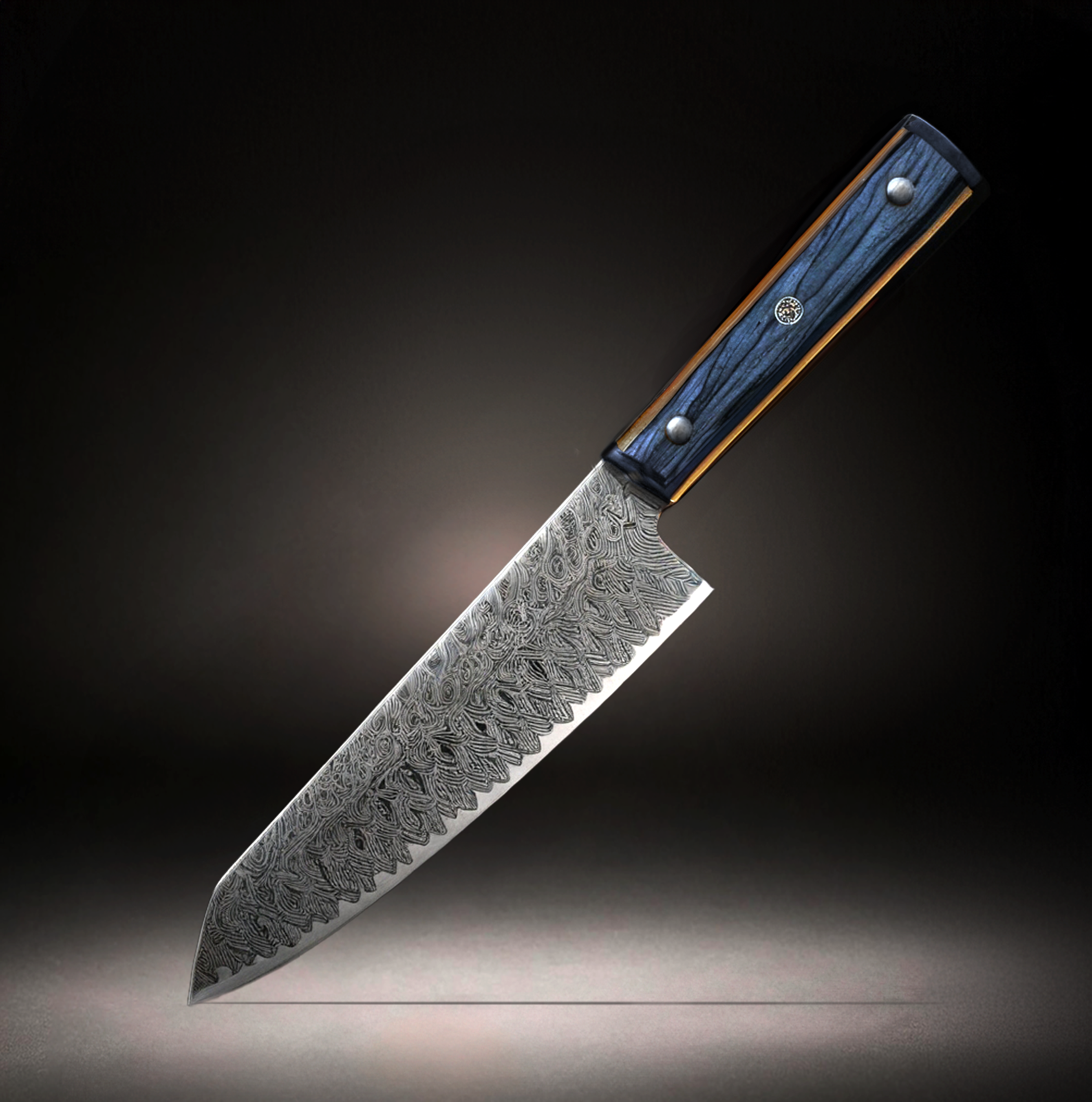 Santoku Chef Knife | Razor-Sharp, Ergonomic Handle & Ideal for Versatile Kitchen Use