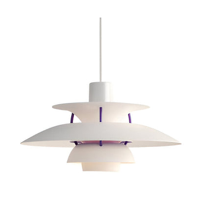 Nordic Modern Layered Shade Pendant Light Fixture for Living Room & Dining Room Decor