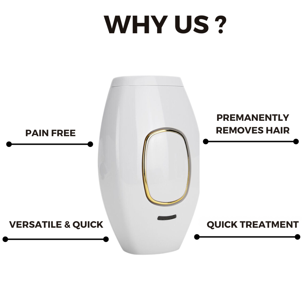IPL Hair Removal Device | Pain-Free, Permanent Results & Fast Treatments for Home Use