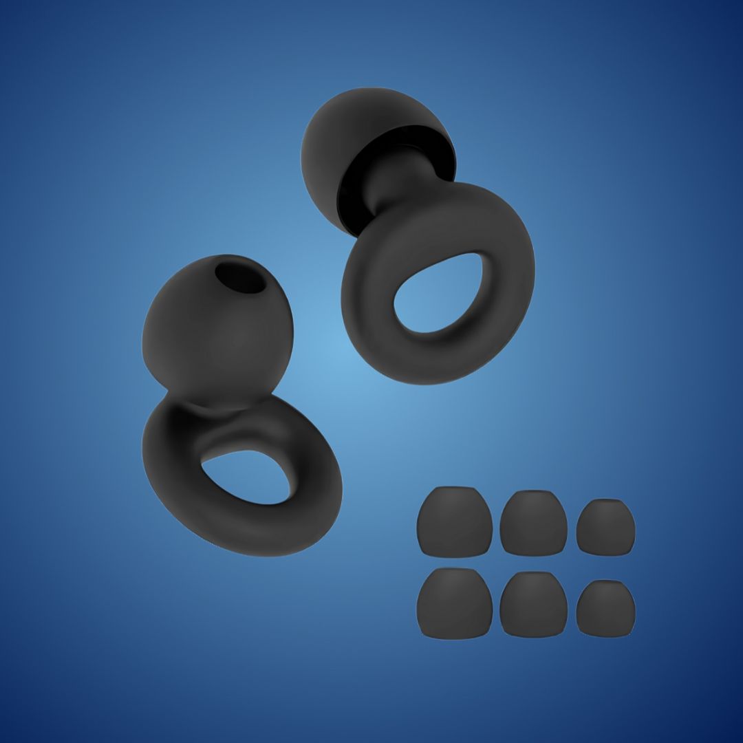 Noise Cancelling Earplugs | Hypoallergenic, Soft Silicone & Ideal for Sleep, Travel, Concerts, and Work