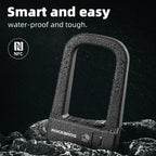 NFC Smart Bike U Lock | Heavy Duty Anti-Theft, Quick Unlock & Universal Fit for Road, Mountain & Folding Bikes