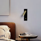 LED Wall Reading Lamp with Switch - Adjustable Light Fixture for Bedroom, Living Room, and Home Office Use