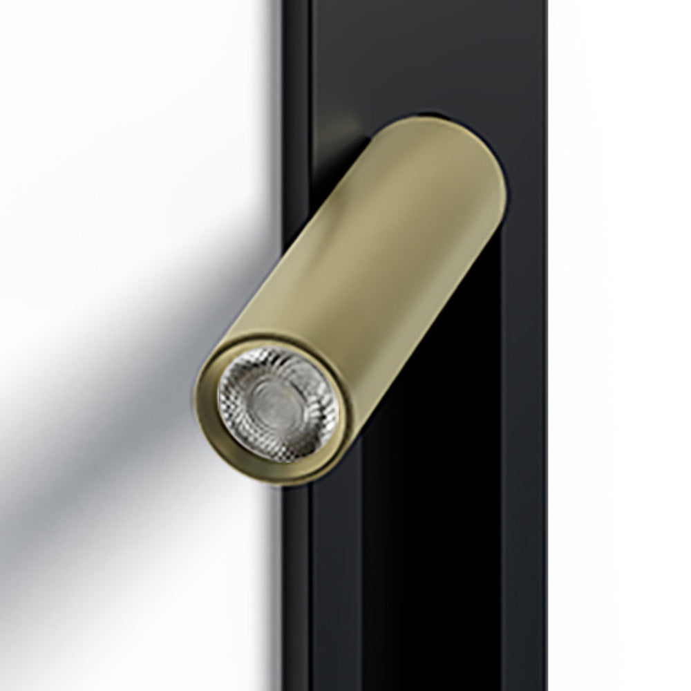 LED Wall Reading Lamp with Switch - Adjustable Light Fixture for Bedroom, Living Room, and Home Office Use