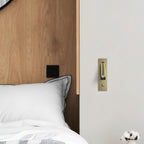 LED Wall Reading Lamp with Switch - Adjustable Light Fixture for Bedroom, Living Room, and Home Office Use