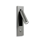 LED Wall Reading Lamp with Switch - Adjustable Light Fixture for Bedroom, Living Room, and Home Office Use