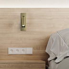 LED Wall Reading Lamp with Switch - Adjustable Light Fixture for Bedroom, Living Room, and Home Office Use