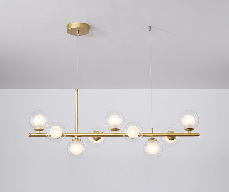 LED Pendant Light Fixture - Luxurious Modern Design for Dining Table & Kitchen Island Lighting