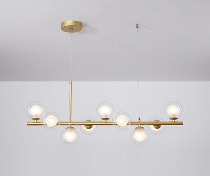 LED Pendant Light Fixture - Luxurious Modern Design for Dining Table & Kitchen Island Lighting