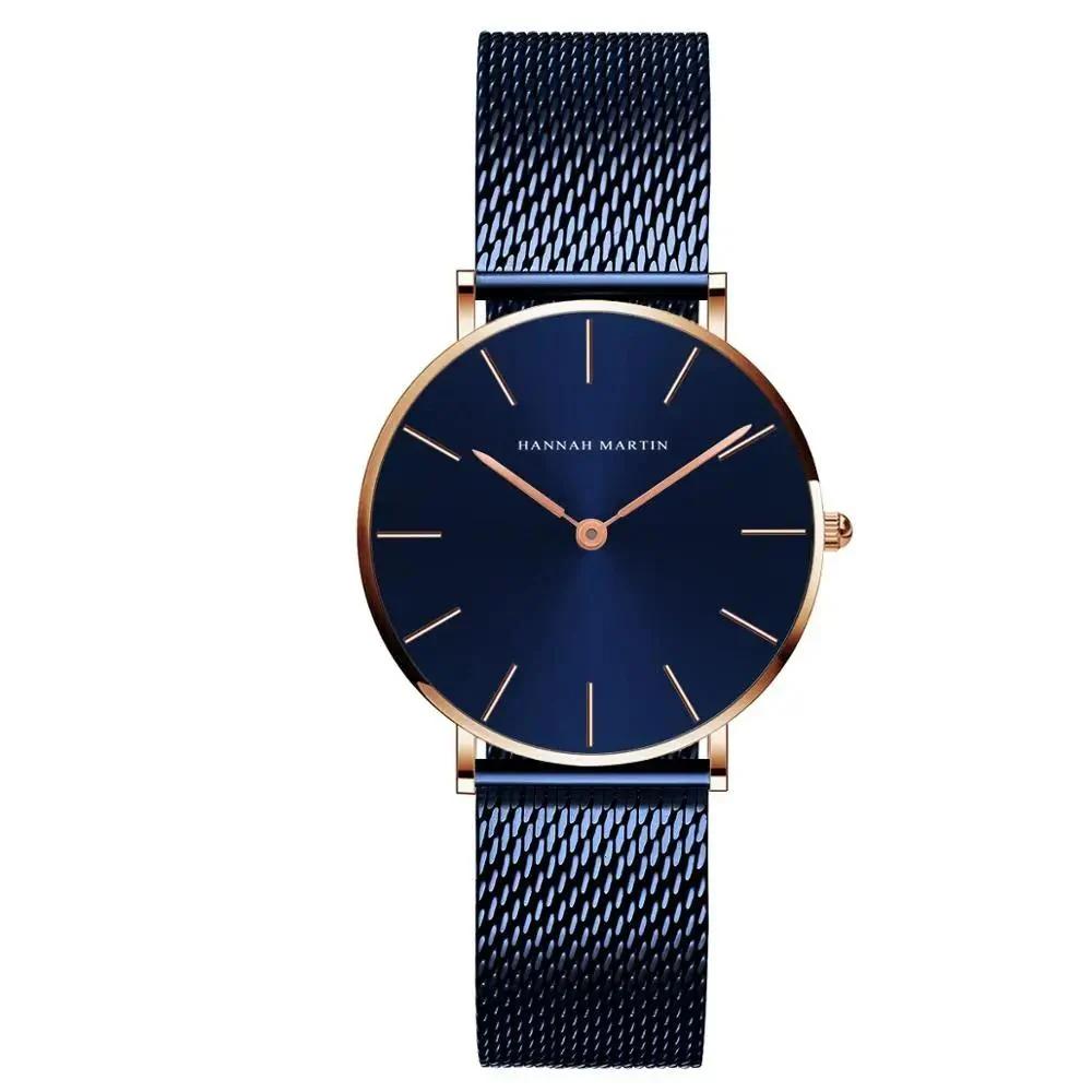 Women's 36mm Quartz Watch | Rose Gold, Water Resistant & Shock Resistant for Daily Wear