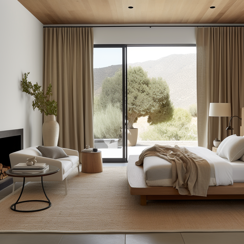 Thermal Insulated Blackout Linen Curtains | 100% Light Blocking & Heat Isolation for Winter and Summer Use