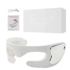 Red Light Therapy Eye Mask for Dark Circles and Relaxation, Rechargeable, Portable, Ideal for Home Use and Travel
