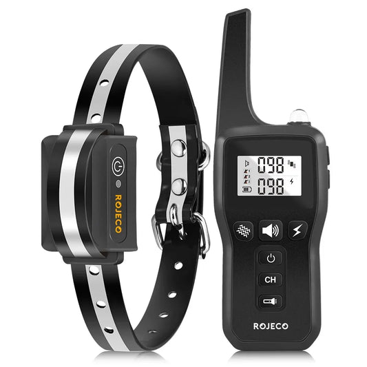 Electronic Dog Training Collar with Remote Control | Waterproof, 1000m Range & Multi-Mode for Effective Behavior Correction