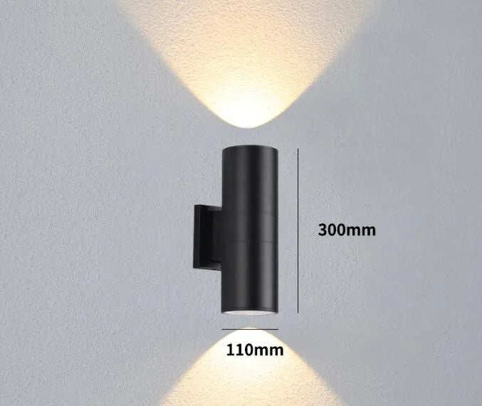 LED Outdoor Waterproof Wall Lamp - 6W 10W 24W 36W 60W Modern Sconce Lighting for Living Room, Bedroom, Corridor, Porch & Pathway