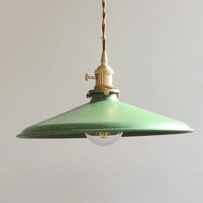 Industrial Vintage Pendant Light Fixture with Edison Bulb for Kitchen, Dining Room, and Bar Lighting