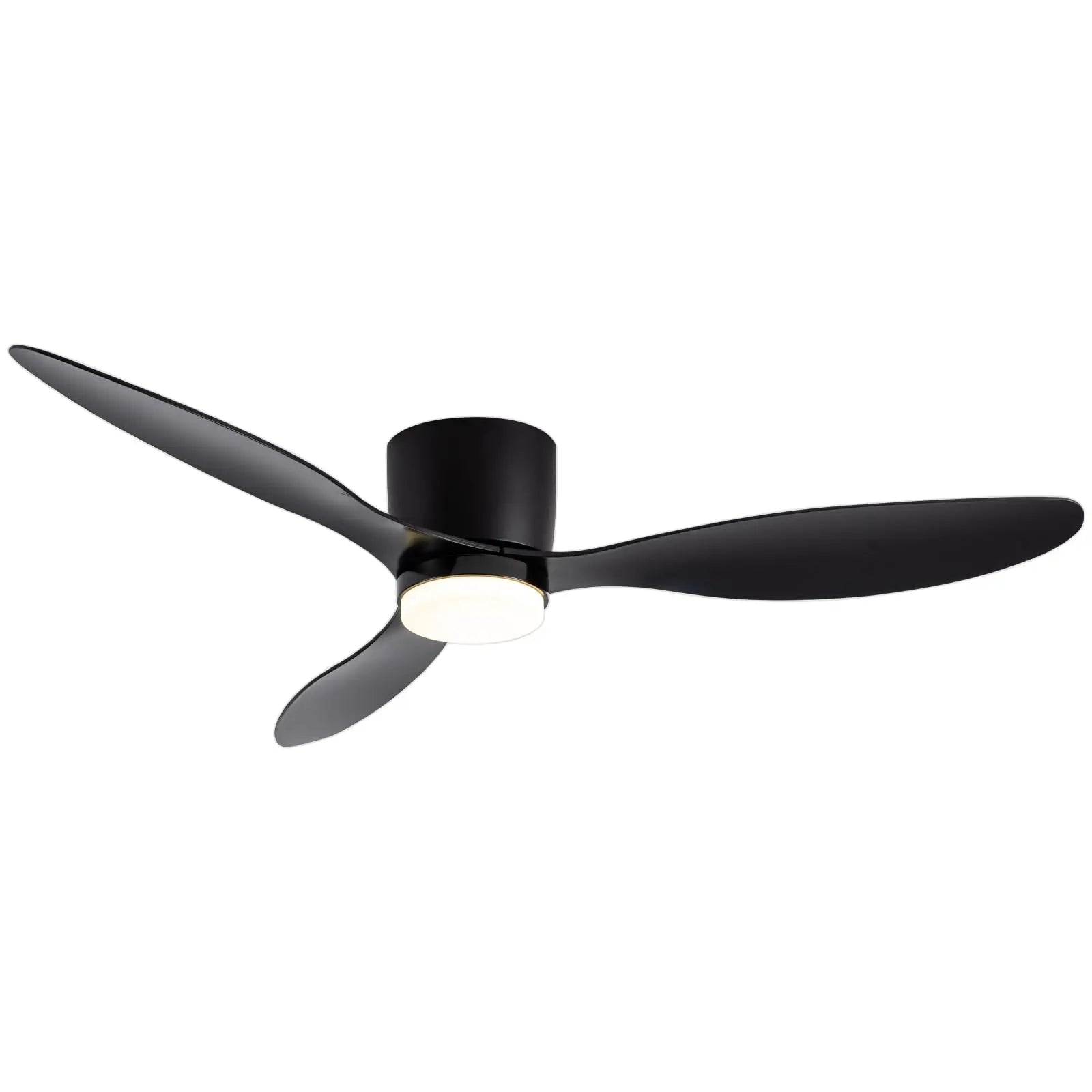 LED Ceiling Fans with Lights 42/52 Inch, 3 Color Options, 6 Speed DC Motor, Remote Control, Low Profile Decorative Lighting for Home