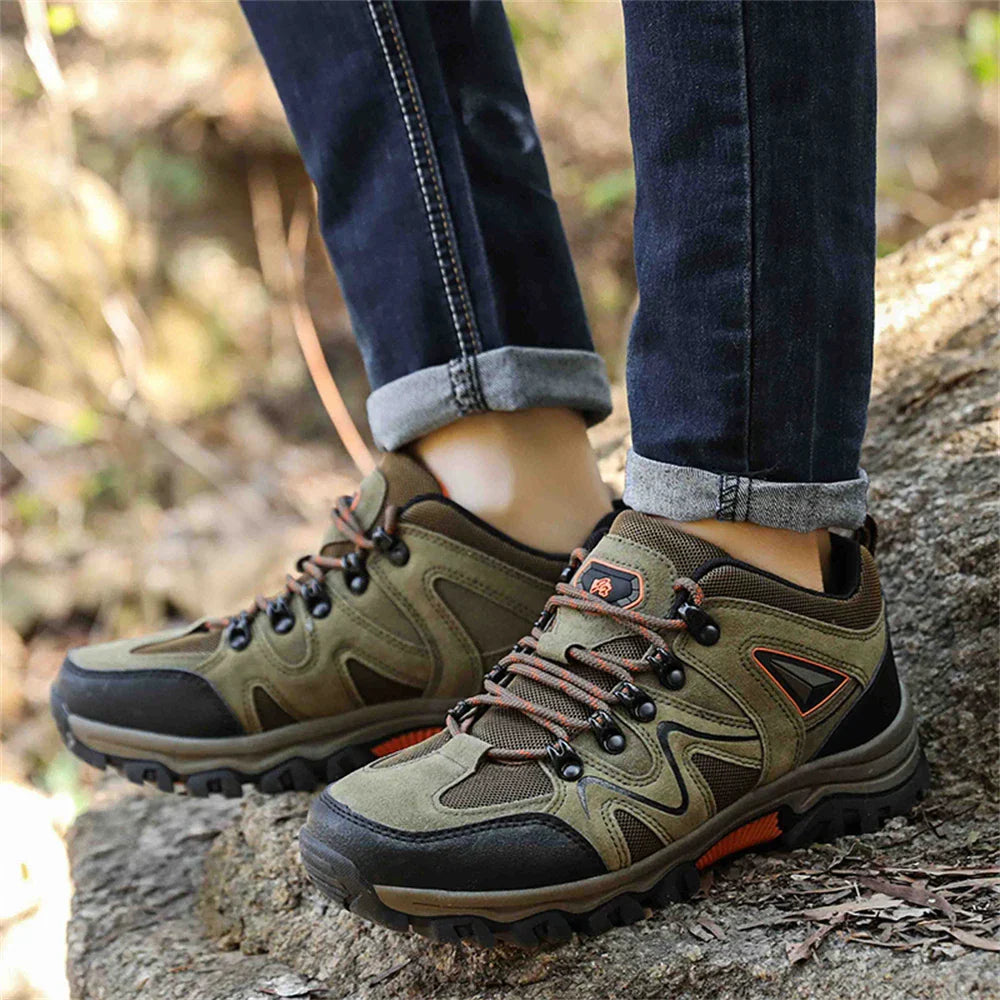 Breathable Anti-Slip Hiking Shoes | Durable, Comfortable Insoles & Ideal for Trekking and Mountaineering
