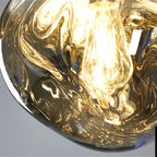 Colorful Postmodern Lava Pendant Lamp - 15" Creative Lighting Fixture for Bar, Desk, Living Room & Dining Room