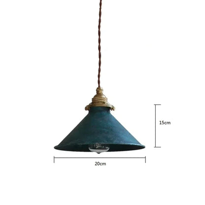 Industrial Vintage Pendant Light Fixture with Edison Bulb for Kitchen, Dining Room, and Bar Lighting