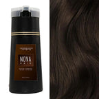 Hair Dye Shampoo | Ammonia-Free, Fast 10-Minute Grey Coverage for Vibrant, Natural-Looking Hair
