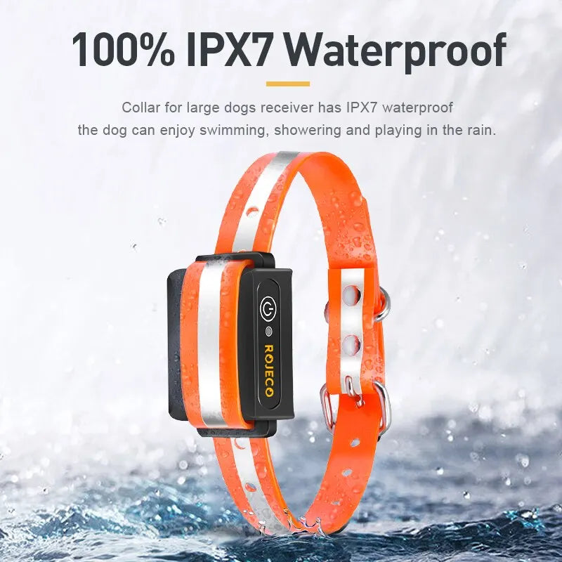 Electronic Dog Training Collar with Remote Control | Waterproof, 1000m Range & Multi-Mode for Effective Behavior Correction