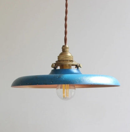 Industrial Vintage Pendant Light Fixture with Edison Bulb for Kitchen, Dining Room, and Bar Lighting