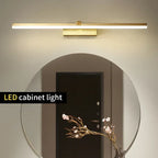 LED Bathroom Mirror Light Fixture - Minimalist Waterproof Cabinet Lighting for Interior Decoration & Vanity Use
