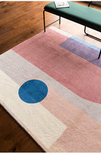 Wool Area Rug Collection - Handcrafted Geometric Patterns for Living Room & Bedroom Decor