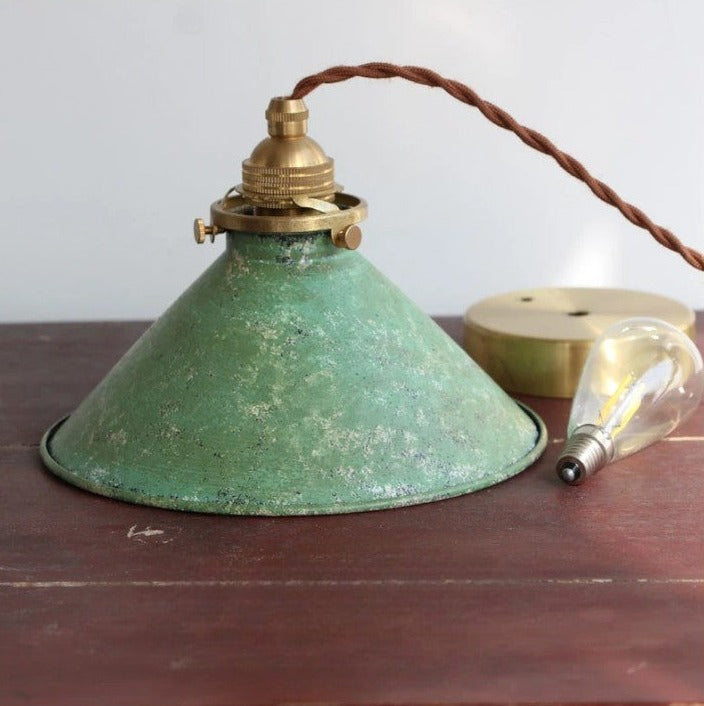 Industrial Vintage Pendant Light Fixture with Edison Bulb for Kitchen, Dining Room, and Bar Lighting