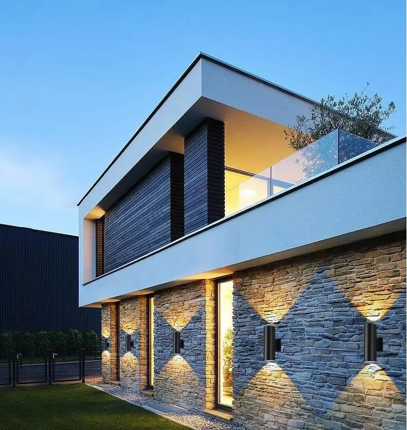 LED Outdoor Waterproof Wall Lamp - 6W 10W 24W 36W 60W Modern Sconce Lighting for Living Room, Bedroom, Corridor, Porch & Pathway