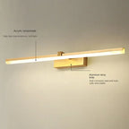 LED Bathroom Mirror Light Fixture - Minimalist Waterproof Cabinet Lighting for Interior Decoration & Vanity Use