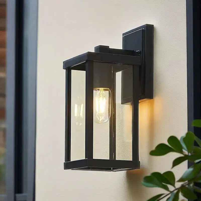 Outdoor Retro Waterproof Wall Lamps - Vintage Exterior Lighting for Balcony, Courtyard, Gate, and Corridor Decor