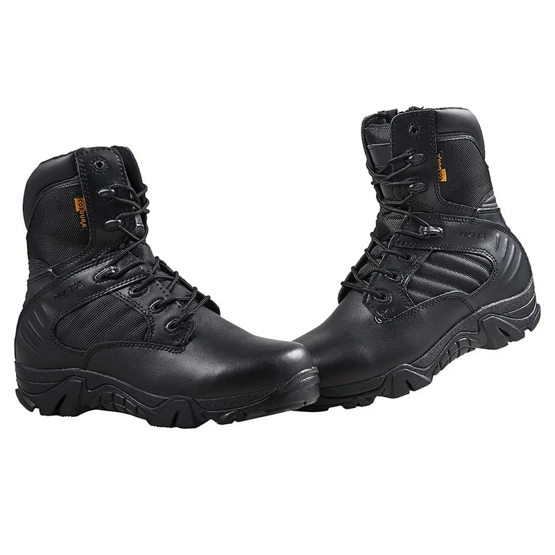 High-Performance Tactical Combat Boots | Durable, High Ankle Design & Exceptional Traction for Outdoor Adventures