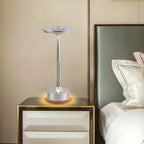 LED Bedside Table Lamp with USB Charging, Touch Control, Tri-Color & Stepless Dimming for Bedroom Nightstand Use