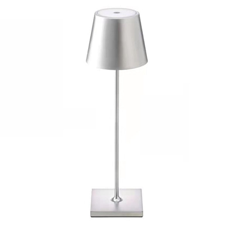 Wireless Rechargeable Table Lamp - Modern Nordic Design for Home, Office, and Outdoor Use