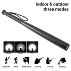Baseball Bat LED Flashlight | Waterproof, Durable Aluminum & Versatile Lighting Modes for Outdoor Adventures
