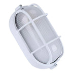 In-Ground Outdoor Sauna Steam Room Light Fixture - Oval Round Design for Stair, Patio & Garden Floor (Excludes Light Bulbs)