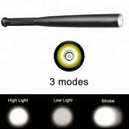 Baseball Bat LED Flashlight | Waterproof, Durable Aluminum & Versatile Lighting Modes for Outdoor Adventures