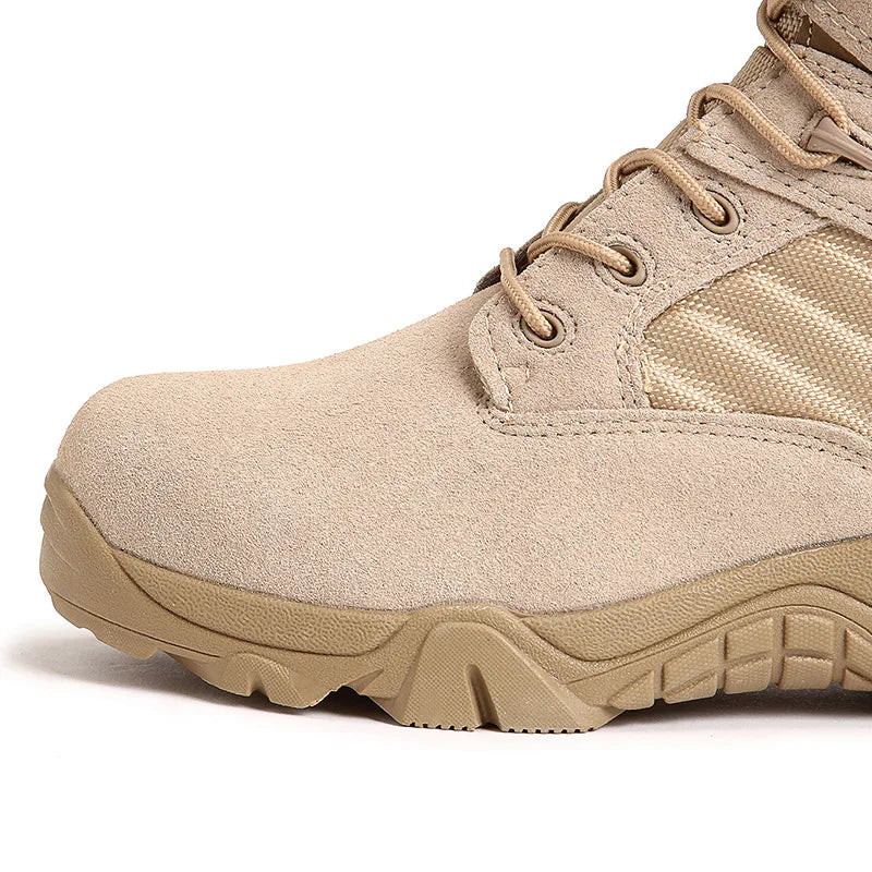 High-Performance Tactical Combat Boots | Durable, High Ankle Design & Exceptional Traction for Outdoor Adventures