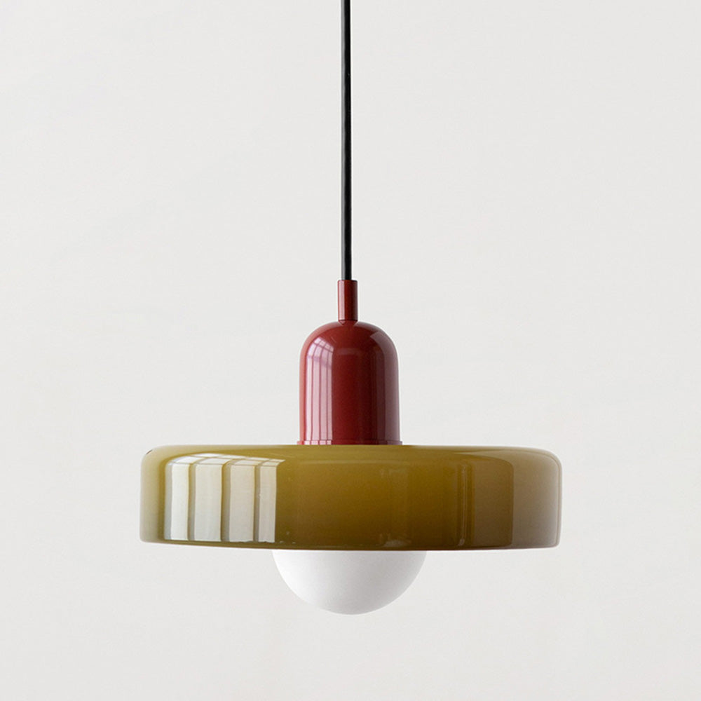 LED Glass Pendant Light with 2 Heads - Modern Design for Kitchen Island & Dining Room Lighting