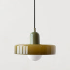 LED Glass Pendant Light with 2 Heads - Modern Design for Kitchen Island & Dining Room Lighting