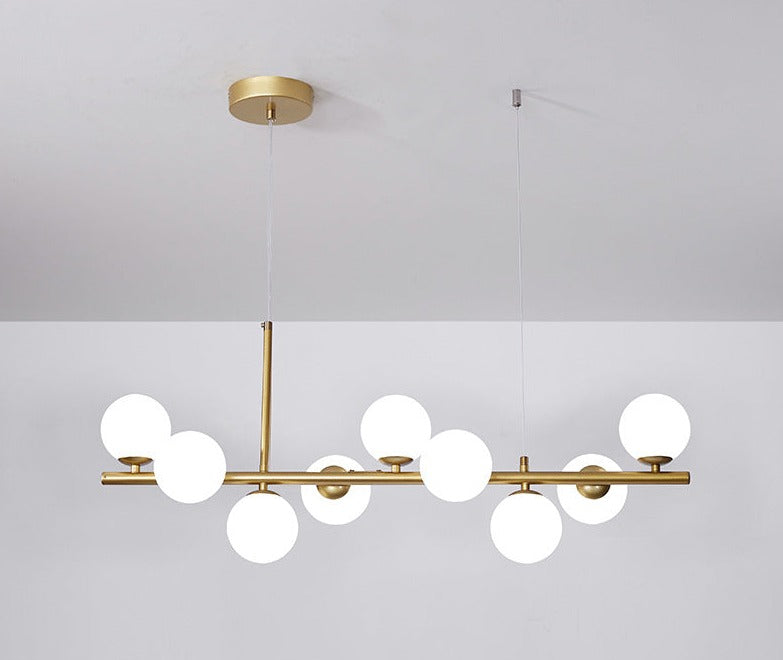 LED Pendant Light Fixture - Luxurious Modern Design for Dining Table & Kitchen Island Lighting